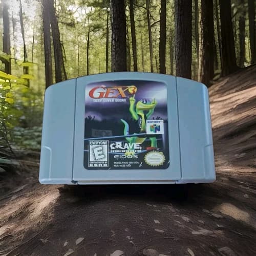Gex 3: Deep Cover Gecko Nintendo 64 N64 1999 Game Cartridge Only