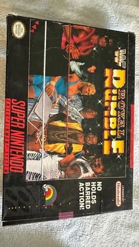 WWF Royal Rumble – Super Nintendo SNES – Complete in Box (CIB)