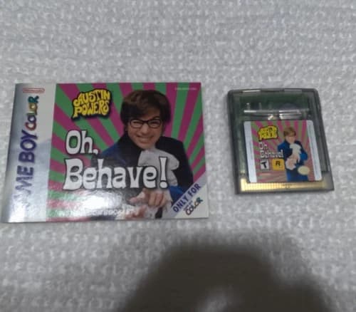 Austin Powers Oh Behave! Game Boy Color, tested/works