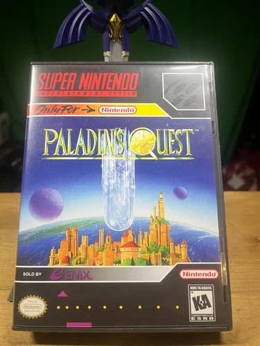 Paladin's Quest (SNES, 1993) Cartridge