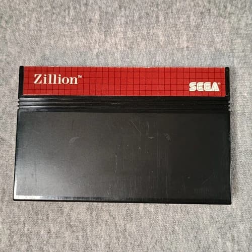 Zillion Sega Master System Cart Only - Tested & Works