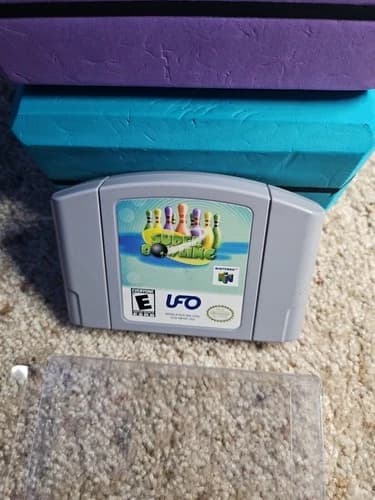 Super Bowling (Nintendo 64 N64, 2001) Authentic