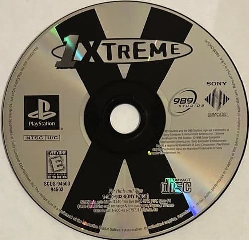 1Xtreme (Sony PlayStation 1, PS1) DISC ONLY | NO TRACKING | M1766