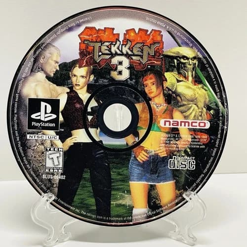 Tekken 3 (Sony PlayStation 1 PS1, 1998) Disc Only TESTED Working!