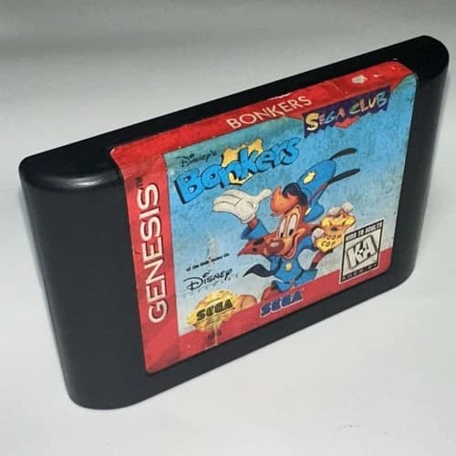 Disney's Bonkers (Sega Genesis) Cartridge Only Tested Working