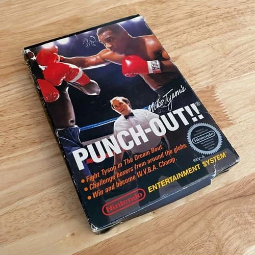 Mike Tyson's Punch-Out!! (Nintendo NES) – Complete in Box (CIB) – Tested