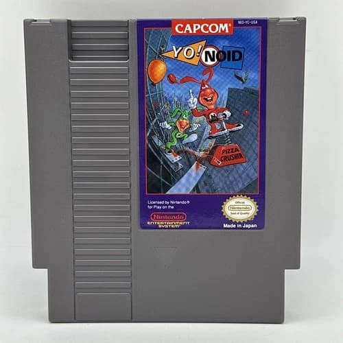 Yo Noid NES Nintendo Entertainment System, 1990 Cartridge Only Cleaned & Tested