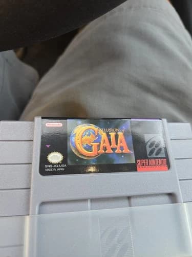 Illusion of Gaia Super Nintendo SNES 1994 Game Cartridge