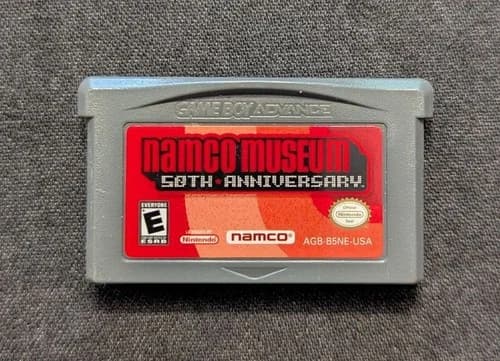 Namco Museum 50th Anniversary for Gameboy Advance GBA