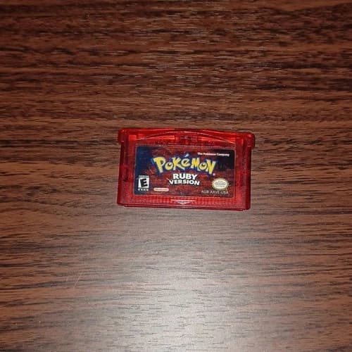 Pokémon: Ruby Nintendo Game Boy Advance 2003 Authentic Tested (Dry Battery)