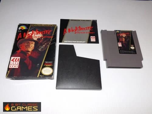 Nightmare on Elm Street - COMPLETE BOX - NINTENDO NES FAST SHIPPING! 43a