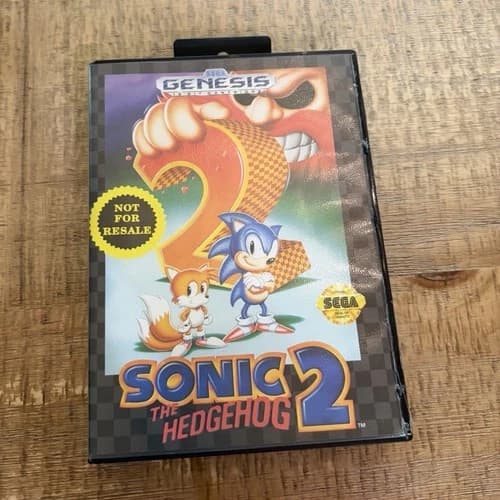 SEGA Sonic the Hedgehog 2 Sega Genesis Complete w Manual