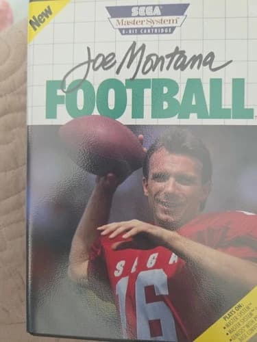 Joe Montana Football (Sega Master, 1990)