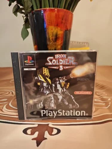 PLAYSTATION 1 Iron Soldier 3 PS1 Game Sony 2000 Complete w/Manual . Fully Tested