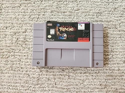 SNES Primal Rage (Super Nintendo SNES) Tested Game Only Ships FAST!