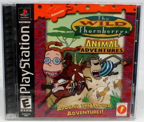The Wild Thornberrys Animal Adventure Sony PlayStation One 1 PS Video Game 2000