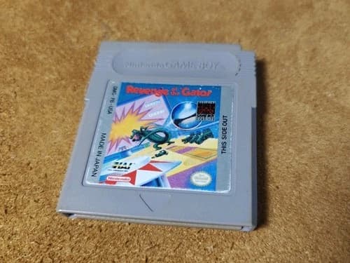Revenge of the Gator Original Nintendo Gameboy Clean Tested Authentic clean