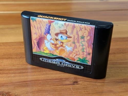QuackShot Starring Donald Duck (Sega Genesis 1991)🔥 Cartridge Game Only TESTED