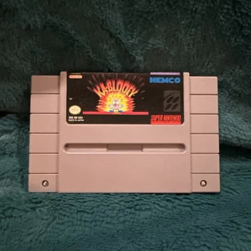 Kablooey (Super Nintendo, 1992) Tested Authentic SNES