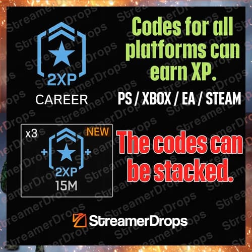 🔥Battlefield 6 2XP | BF6 1x 15 Min Career 2XP Booster STACK UP TO 3 CODES