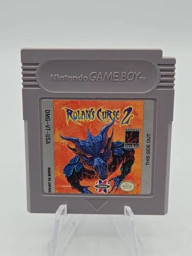 Rolan's Curse 2 (Nintendo Game Boy) Authentic USA Cartridge w/ Working Save