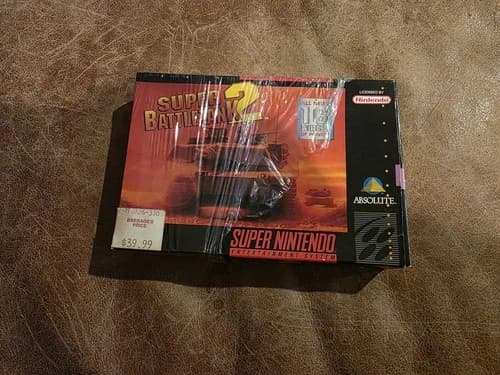 Super Battletank 2 (Super Nintendo SNES, 1994) SNES Complete in Box Tested 55U