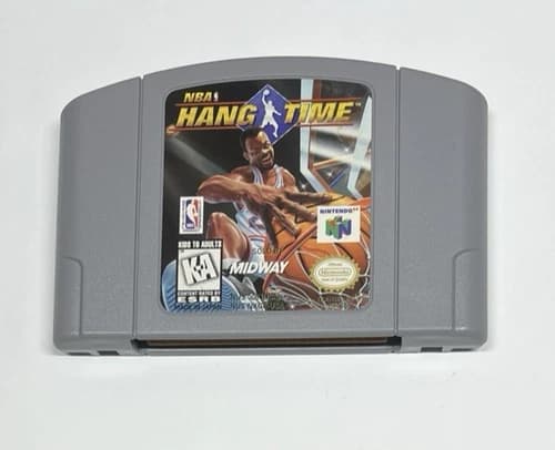 NBA HangTime (Nintendo 64, 1997) N64 TESTED