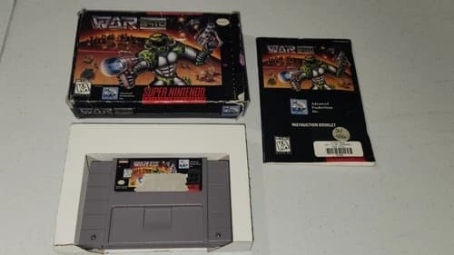 War 2410 Super Nintendo SNES CIB