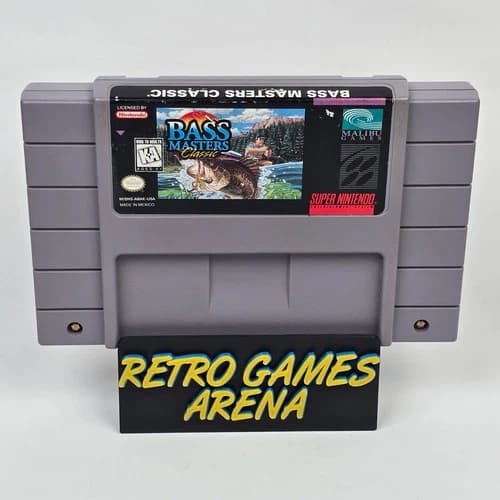 Bass Masters Classic (Super Nintendo SNES) Cartridge