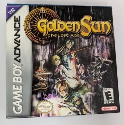 Golden Sun The Lost Age Nintendo GBA Gameboy Advance Complete In Box