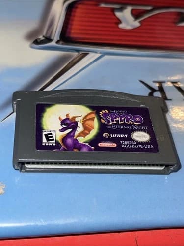 Legend of Spyro The Eternal Night Nintendo Gameboy Advance Game Cart Only Tested