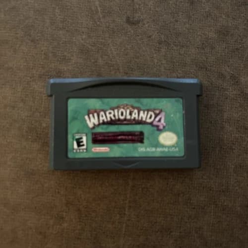 Wario Land 4 Nintendo Game Boy Advance GBA/SP/DS