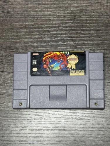 Super Metroid Player’s Choice | Clean Authentic Working | SNES Super Nintendo