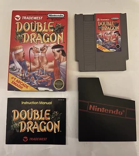 Double Dragon Nintendo 1988 Complete NES CIB
