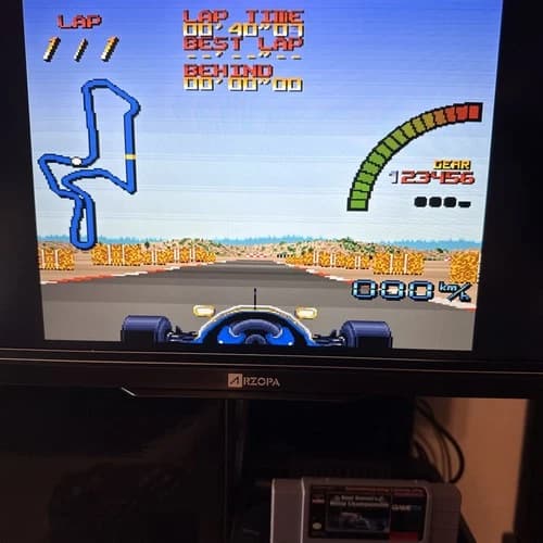 Nigel Mansell's World Championship Racing - Super Nintendo SNES F1