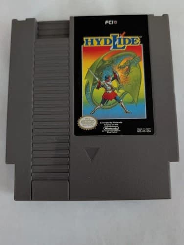 Vintage NES Nintendo Entertainment System HydLide Cartridge Only Authentic