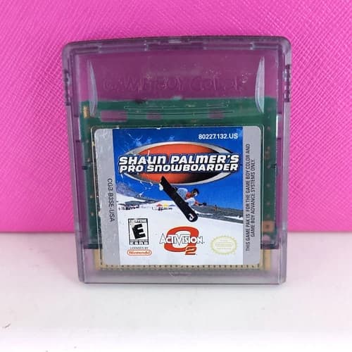 Shaun Palmer's Pro Snowboarder (Nintendo Game Boy Color, 2001)