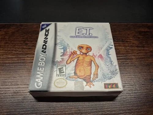 E.T. ET The Extra-Terrestrial Nintendo (Game Boy Advance GBA system) CIB