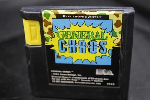 General Chaos Sega Genesis Video Game Cartridge Only - Tested & Works Vintage