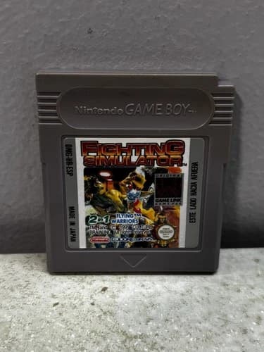 Fighting Simulator 2-In-1 ( Nintendo Game Boy) Cartridge Only, Authentic, Tested