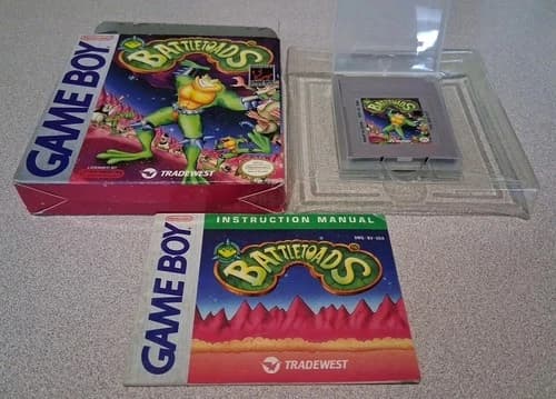 Battletoads - Nintendo Game Boy Original Complete With Manual