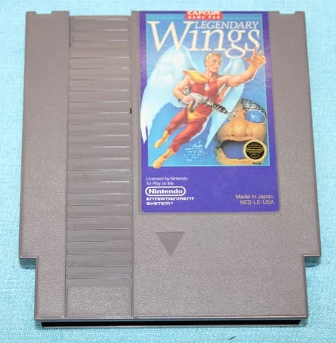 Legendary Wings - Nintendo NES Video Game - Tested & Working Authentic