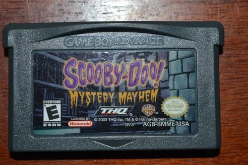 Scooby-Doo Mystery Mayhem (Nintendo Game Boy Advance, 2003) TESTED