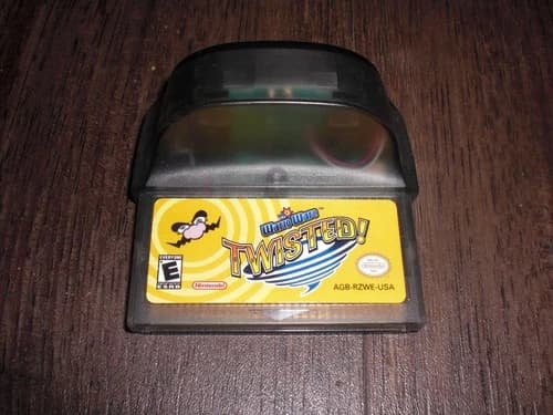 WarioWare Twisted 4 Nintendo Game Boy Advance GBA SP DS Authentic Genuine Tested