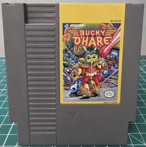 Bucky O'Hare (Nintendo NES, 1992) - Tested/Working - Authentic Cart Only - MINT!