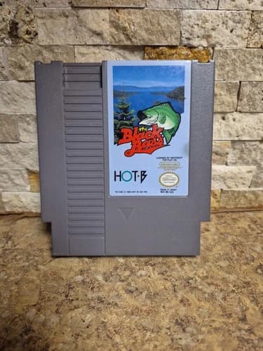 The Black Bass Nintendo NES Authentic TESTED WORKS