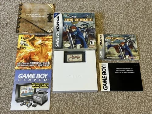 Fire Emblem CIB Nintendo Game Boy Advance GBA Complete US NTSC Rare Ship to US!