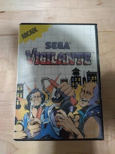 Vigilante Sega Master System Authentic and Tested CIB