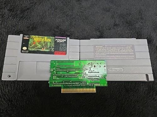 Secret of Mana SNES 1993 Great Piece Battery Tested Cleaned Thourghly