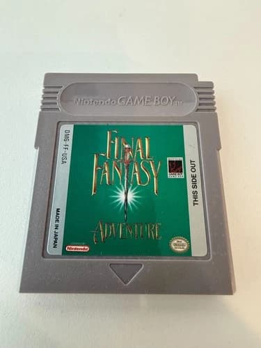 Final Fantasy Adventure Gameboy Game Boy Authentic tested great condition